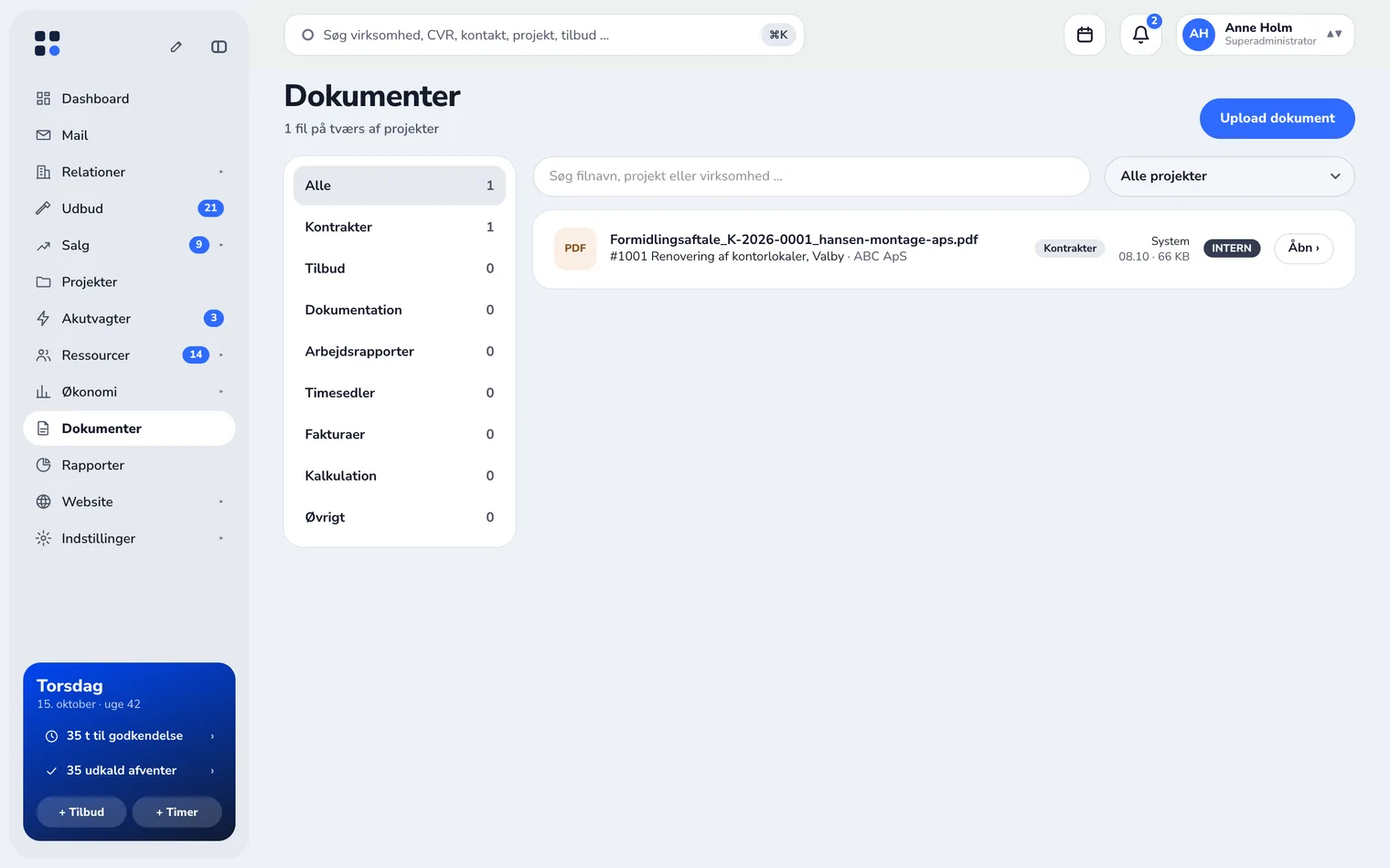 Kontrakter med MitID